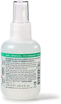 Earth Therapeutics TEA TREE OIL FOOT SPRAY – Natural Cooling Foot Spray – Refreshes & Deodorizes Feet – Enriched with Certified Organic Botanicals – Antiseptic Foot Treatment for Rapid Relief - 4 Oz