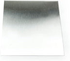 304 Stainless Steel Sheet, #4 Brushed Finish, Annealed, ASTM A240/ASME SA240, 0.03" Thickness, 24" Width, 24" Length, 22 Gauge, OnlineMetals