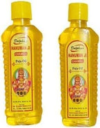 CHAMELI KA TEL CHAMELI TEL Hanuman JI Pooja TEL MAGALVAAR Tuesday VRAT PUJA BAJRANGBALI Maruti Pooja CHAMELI TEL Pack of 2 X 60 ml with 2 Pouches Kesariya Chandan Tilak (10 Gram x 2)