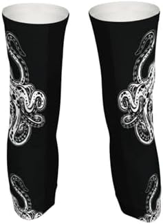 Leg Sleeves Cooling Leg Cover Sleeves UPF50 Men Women Basketball Football Running Cycling Tattoo Cover Up
