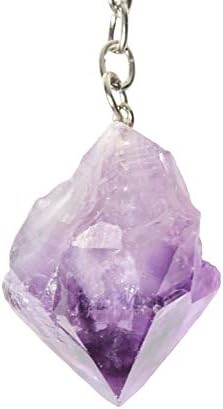 Keychain Natural Raw Stone - Crystal Healing Keychains - Healing Crystals - Reiki Chakra Healing