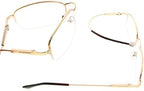 Eyekepper Mens Womens Reading Glasses Bendable Titanium Memory Readers