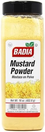 Badia Mustard Powder 16 oz – Versatile Ground Yellow Mustard – Gluten Free, Kosher, MSG Free