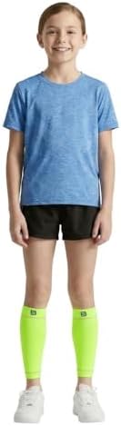 Calf Compression Sleeves 20-30 mmHg for Kids for Sport Protection Calf and Shin Support