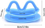 Silicone Mouth Opener, Dental Cheek Retractor for Teeth Whitening,Reusable Intraoral Lip Retractor (2, Pink)