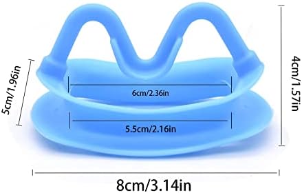 Silicone Mouth Opener, Dental Cheek Retractor for Teeth Whitening,Reusable Intraoral Lip Retractor (2, Pink)