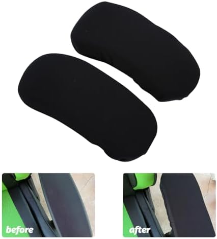 Kakalote Office Chair Armrest Covers, 1pair Stretchable Stretch Computer Chair Slipcover Desk Chairs Arm Cover for Office, Desk, Gaming Chairs (Black)