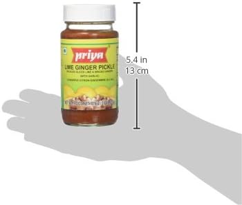 Priya, Lime Ginger Pickle, 300 Grams(gm)