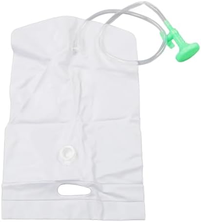 Bedside Shower Water Bag for Bedridden, Portable Hair Washing Station Bag to Wash Hair in Bed for Elderly Pregnant Women Disabled, 2.5GL, Sprinkler Head Use with Inflatable Hair Washing Basin