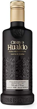 Casas De Hualdo, Extra Virgin Olive Oil, Imported From Spain, 500 ML (Pack of 3) (Reserva de Familia, 500 ML)