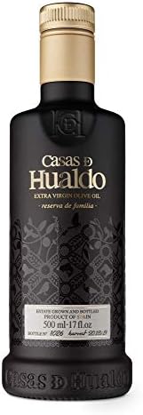 Casas De Hualdo, Extra Virgin Olive Oil, Imported From Spain, 500 ML (Pack of 3) (Reserva de Familia, 500 ML)