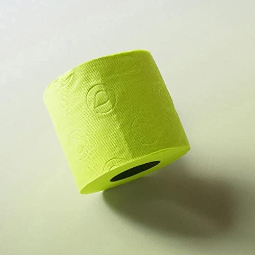Renova Green Toilet Paper 3-Ply -Ideal for Decorating Your Home or Office - Pack of 6 Compact Rolls- 140 Sheets - Eco-label Certified - Dermatologically Tested - Septic Safe - Sustainable & Soft.