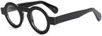 Round Reading Glasses for Women Men, Retro Circular Frame Blue Light Blocking Eyeglasses Reader, Computer Eyewear