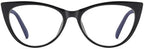 Cat Eye Blue Light Blocking Glasses for Women Retro 90s Frame Glasses Computer TV Eyeglasses Anti Eyestrain