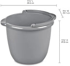 Sturdy Pail Bucket Organizer Household Cleaning Supplies Projects Mopping Storage Comfortable Durable Grip Pour Handle