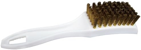 STAR BRITE Small Plastic Utility Brush with Brass Bristles (040069)