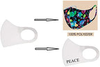 Blank White Sublimation Mask - Printable, Subready for Teens and Adults