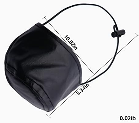 AUCELI 2 Pcs Driving Shoe Heel Covers, Unisex Wear Resistant Driver Heel Protector Pad, Durable Outside Sole Mat for Step Gas and Brake, Flat Shoe External Guard Cushion, Practical Gift (Black)