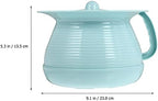 Cabilock Portable Potty 1pcs Chamber Pot Bedpan with Lid Plastic Spittoon Urine Pot Potty Pee Bucket Portable Toilet Urinal Spittoon for Kids the Elder Women and Men Bedside Commode