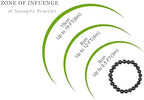 Shungite Bracelet - Natural Black Shungite Stone Beads, Healing Crystal Energy Protection, Handcrafted Jewelry