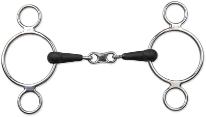 Shires Equikind+ Two Ring French Link Gag