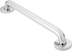 Moen R8742PS Bathroom Safety 42-Inch Stainless Steel Bathroom Grab Bar with Textured Grip, Stainless