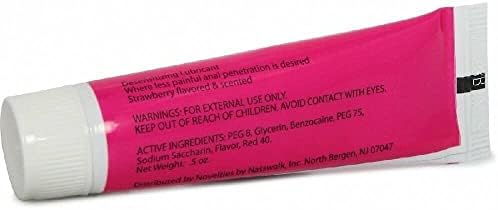 Nasstoys Anal-Ese Strawberry Gel, 1.5 Ounce