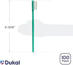 Dukal Fast Brush Pre-Pasted Disposable Toothbrushes (Box of 100)