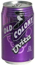 OLD COLONY UVA - Puerto Rico's Favorite Grape Flavored Soda - 12 oz cans - 8 Pack