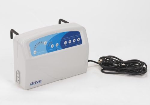 Drive Medical 14029 Med-Aire Low Air Loss Mattress Replacement System with Alternating Pressure, Blue