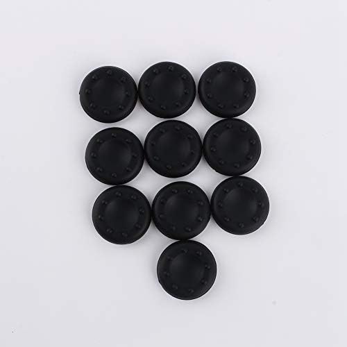 SYH&AQYE 10 Pieces Silicone Noctilucent Thumb Grip Controller Joystick Covers for PS3, for PS4, for 360 Analog Stick Hats Replacement