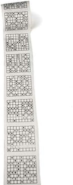 SummitLink Sudoku Toilet Paper Tissue Napkin Prank Fun Birthday Party Novelty Gift Idea (1 pk)