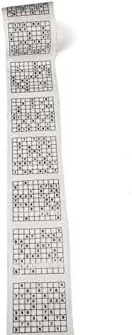 SummitLink Sudoku Toilet Paper Tissue Napkin Prank Fun Birthday Party Novelty Gift Idea (1 pk)