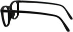 OPULIZE BEX Reading glasses for Women Men, Large Designer Style Sturdy frame with Spring Hinges,Matt Black +2.5 (Pack of 1)
