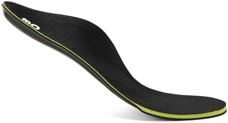 ABEO Premium Orthotic Mens Neutral Black, 10 Medium