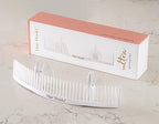 Hair Works ULTRA Hair Extension Holder - Professionally Designed to Hold Extra Wide Wefts including Halos, Hand Tied, Beaded Wefts and Full Bundles While You Wash, Color, Style & Store (White)
