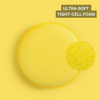 The Pro Stuff® 4” Soft Applicator Foam Pads | Hand Detailing Pads Ideal for Applying Dressings, Polishes, Waxes, and Interior Detailing Products | Detailing Accessory | 8 Pack