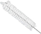 EISCO 12PK Bristle Cleaning Brushes with Fan-Shaped Ends, 9" - Twisted Stainless Steel Wire Handle - Ideal for 0.6" - 0.8" Diameter Tubes, Bottles, Flasks, Cylinders, Jars, Vases, Cups