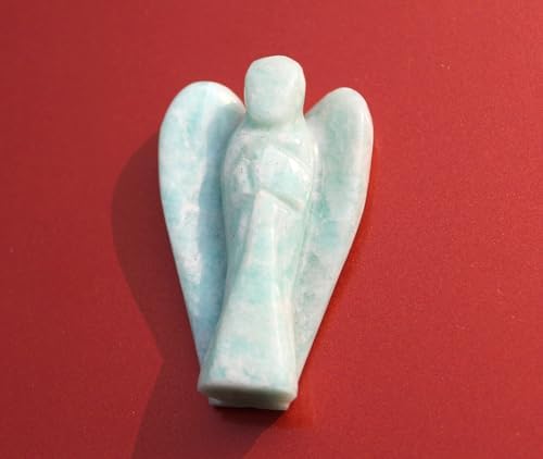 Jet Amazonite 2" Angel Gemstone Divine Spiritual Growth Awareness Inspiration Protection Powerful Gift Archangel