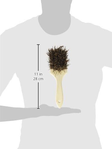 Winco Pot Brush with Wooden Handle, 10-Inch