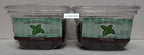 Trader Joe's Dark Chocolate Mint Creams 10oz 284g (Two Tubs)