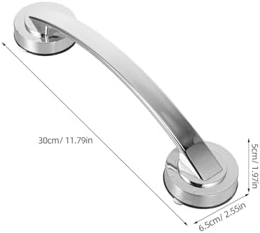 Hemobllo Bathroom Grab Bar 3 Pack Suction Safety Handrails for Seniors Tub and Shower Non-Slip Bathtub Handles for Bathroom Stability and Support