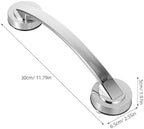 Hemobllo Bathroom Grab Bar 3 Pack Suction Safety Handrails for Seniors Tub and Shower Non-Slip Bathtub Handles for Bathroom Stability and Support