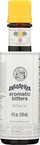 Kingston: Angostura Bitters Original and Orange Bitters (Combo- Pack) - 4oz Bottles, Aromatic and Citrus Infused. Bundled in Kingston safe packaging