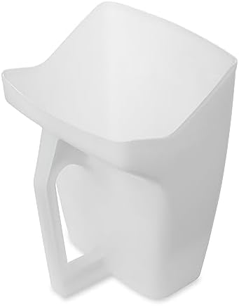 Rubbermaid Commercial Products Food Service Utility Scoop, 64-Ounce, White, for Ice/Bar and Ingredient Use in Restaurant/Kitchen