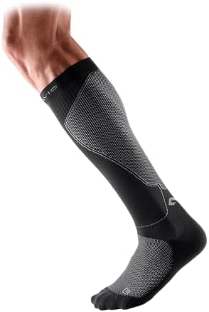 McDavid Compression Socks Calf Shin. (1 Pair) Pain Relief, Recovery, Shin Splints, Achilles Tendon Stability and Support