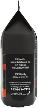 Lavazza Espresso Barista Gran Crema Whole Bean Coffee Blend, Medium Espresso Roast, Oz Bag (Packaging May Vary) - 2.2 LB, 35.2 Ounce