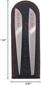 Revlon Salon Pro Mini Tweezer Set, Slanted and Pointed Tip Tweezer, Made with Corrosion Resistant Stainless Steel