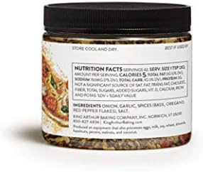 King Arthur, Pizza Seasoning, Made in USA, Certified Kosher, 3 Ounces