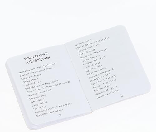 My Little Bible 2” Standard Edition - Selections of Key Verses From Every Book, Tiny Palm-size OT NT Scripture for Ministry Outreach, Classic 1769 KJV Text, 2" x 2.5”, Red